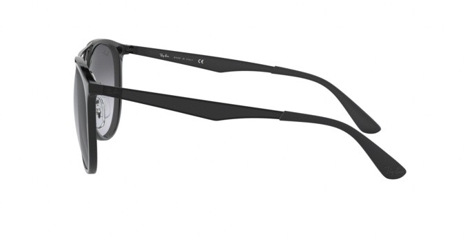 Sonnenbrillen Ray-Ban RB 4285 (601/8G) farbe black form quadratisch gläser grey gradient