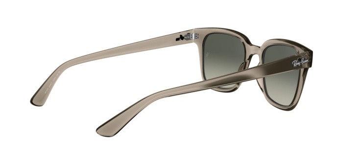 Sonnenbrillen Ray-Ban RB 4323 (644971) farbe trasparent grey form quadratisch gläser grey gradient dark grey