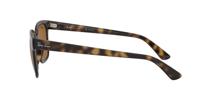 Occhiali da sole Ray-Ban RB 4323 (710/83) colore havana forma quadrato lenti polar brown