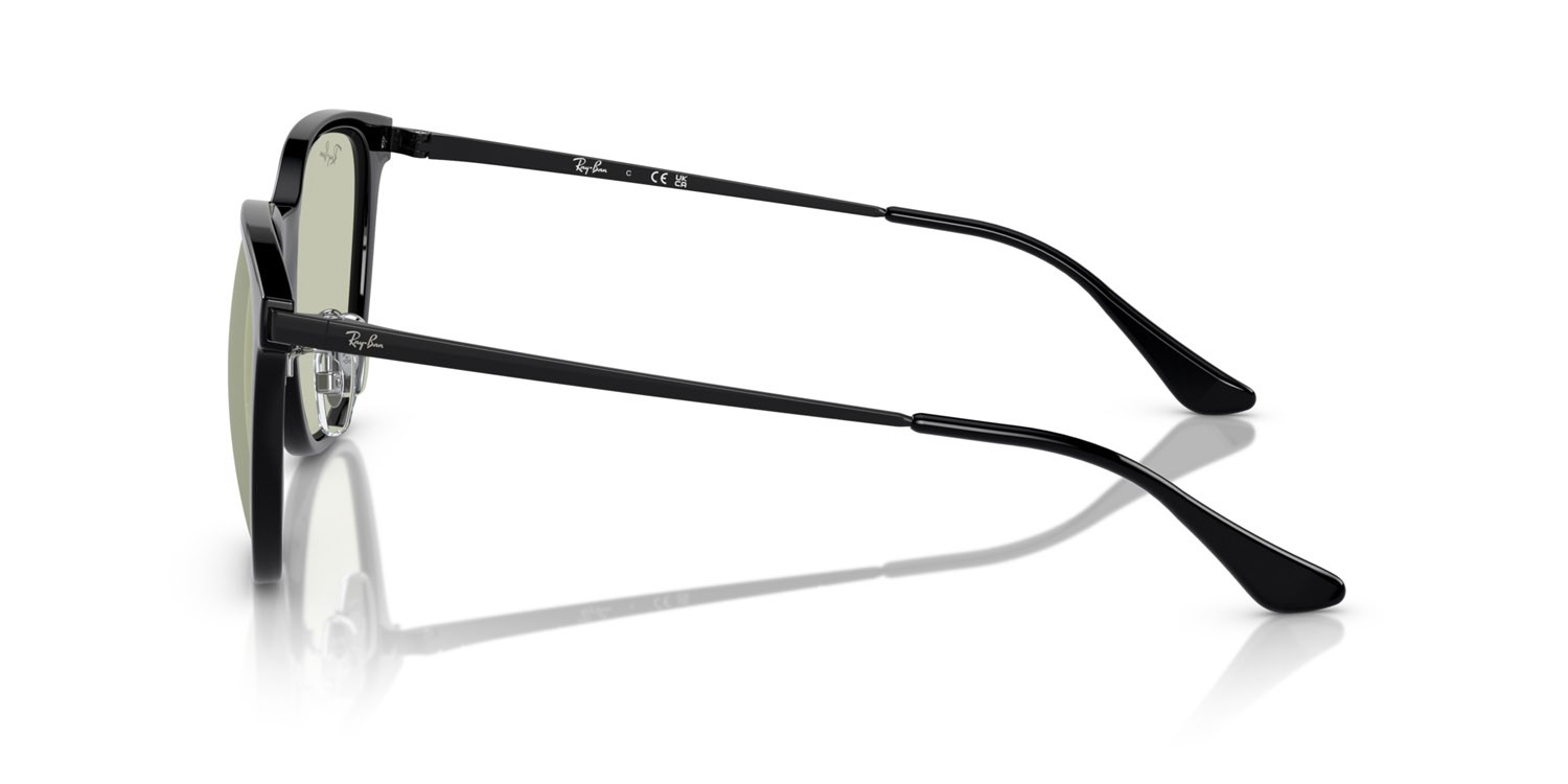 Sonnenbrillen Ray-Ban RB 4333D (601/2) farbe nero form quadratisch gläser verde