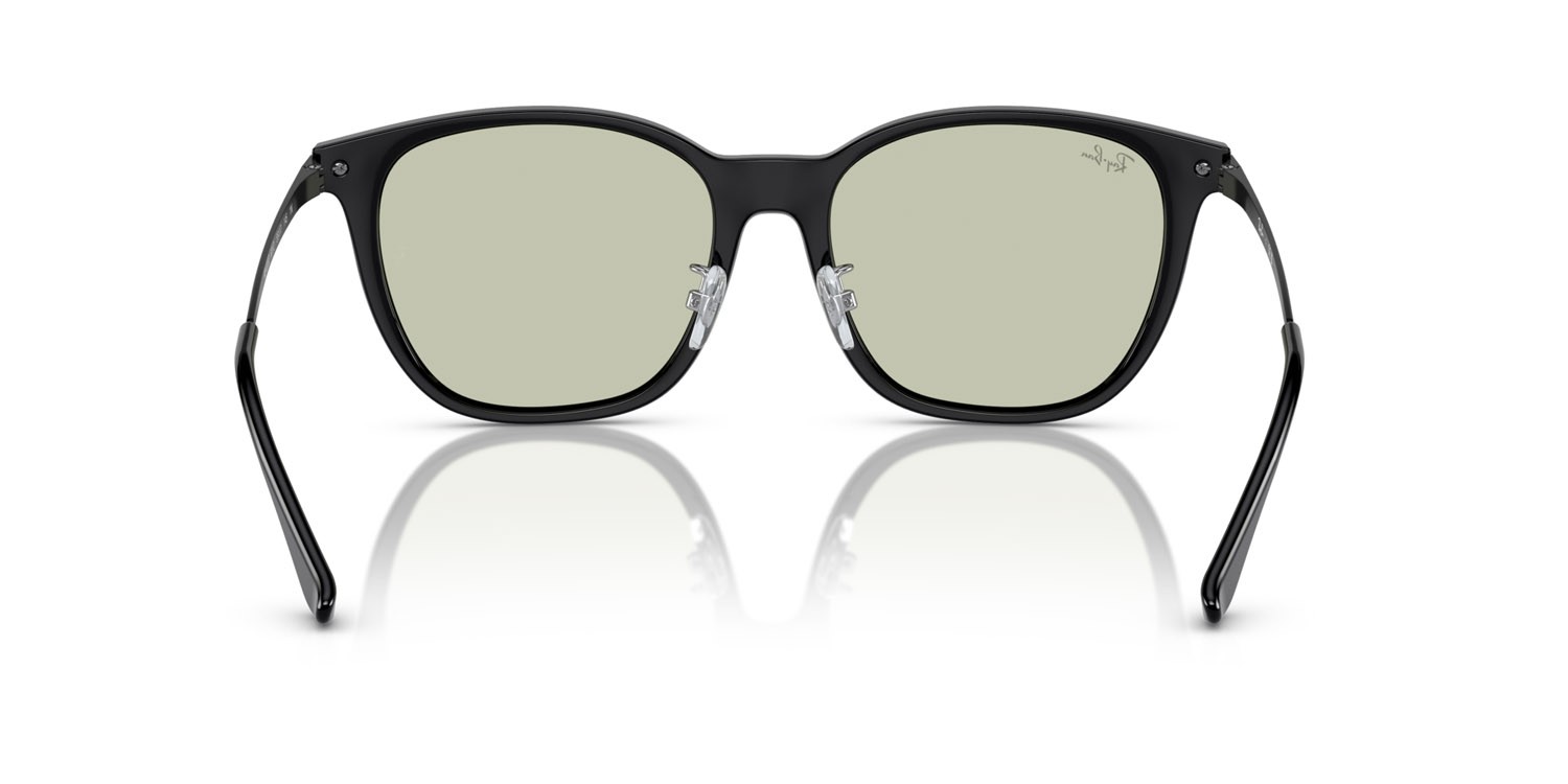 Sonnenbrillen Ray-Ban RB 4333D (601/2) farbe nero form quadratisch gläser verde