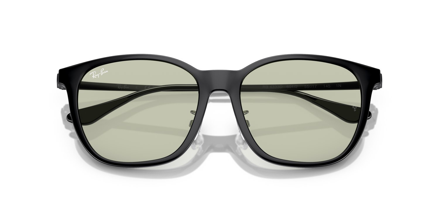 Sonnenbrillen Ray-Ban RB 4333D (601/2) farbe nero form quadratisch gläser verde