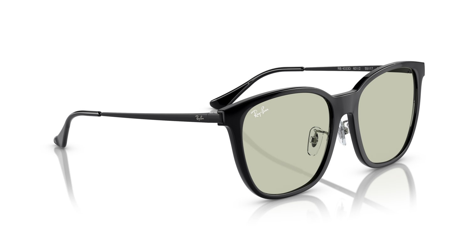 Sonnenbrillen Ray-Ban RB 4333D (601/2) farbe nero form quadratisch gläser verde