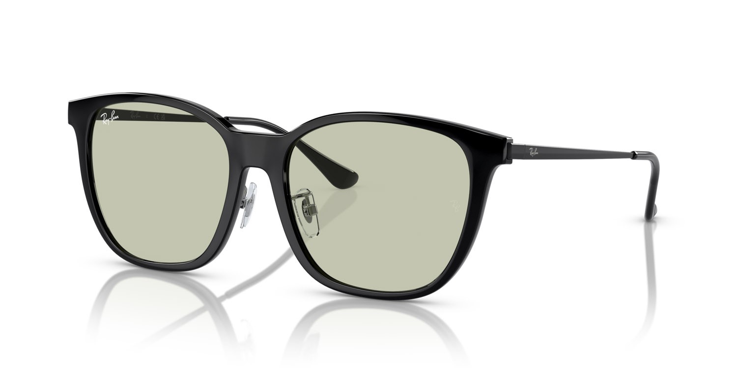 Sonnenbrillen Ray-Ban RB 4333D (601/2) farbe nero form quadratisch gläser verde