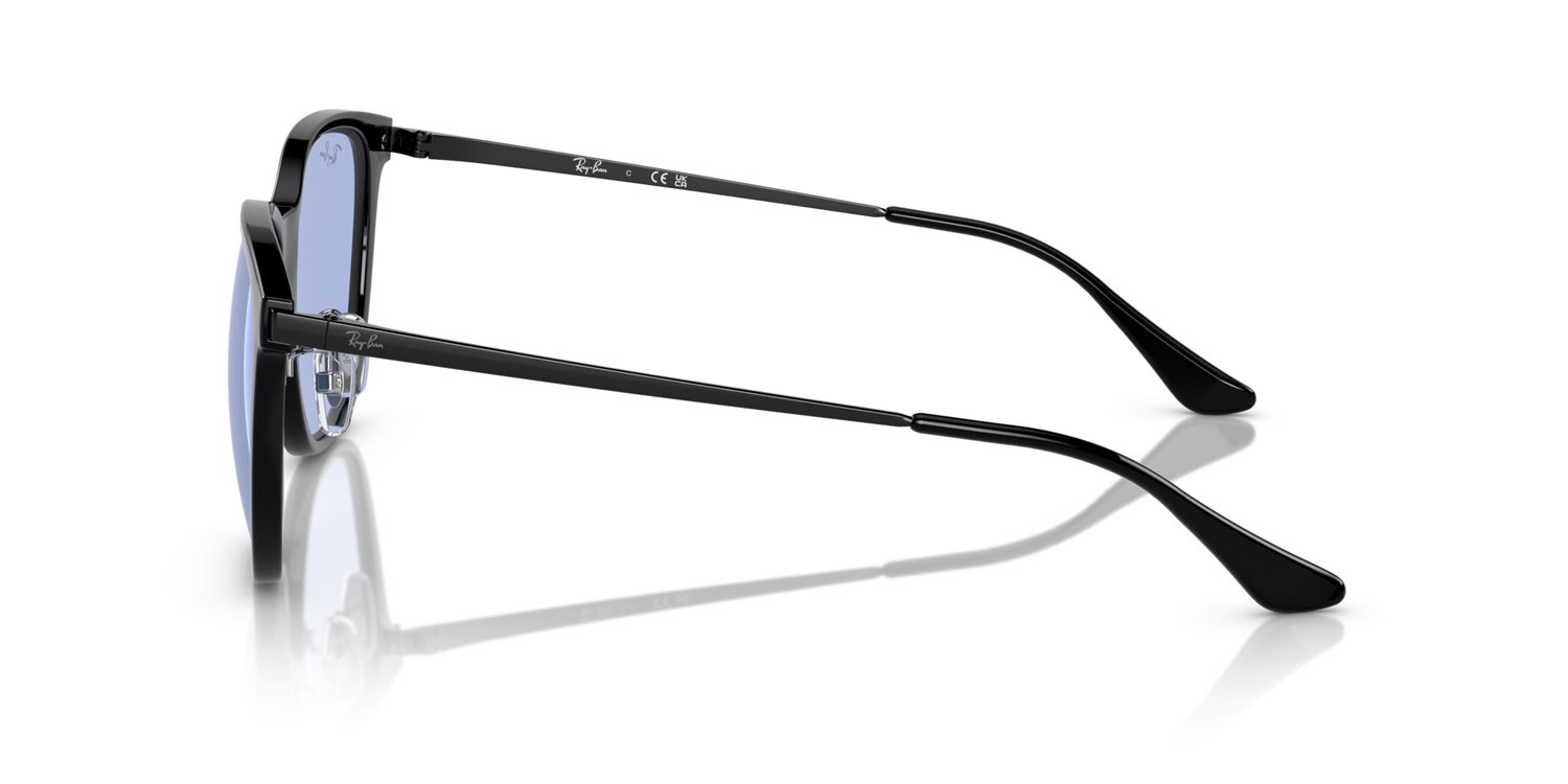 Sonnenbrillen Ray-Ban RB 4333D (674680) farbe nero form quadratisch gläser blu