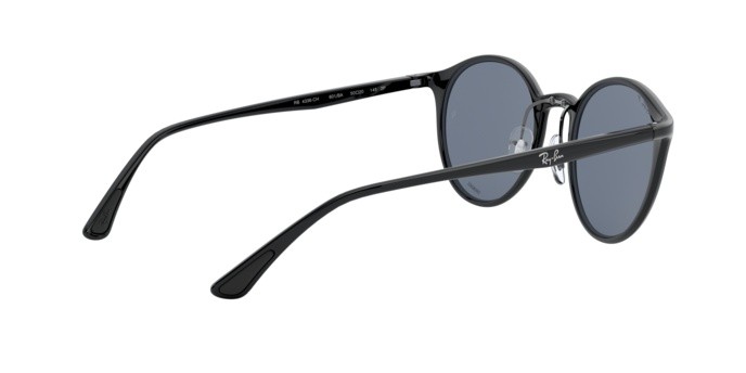 Sunglasses Ray-Ban RB 4336CH (601/BA) color black shape pantos lenses blue