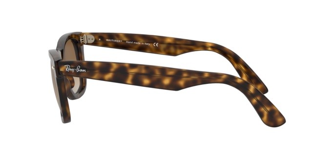 Occhiali da sole Ray-Ban Wayfarer Ease RB 4340 (710/51) colore havana forma quadrato lenti brown gradient