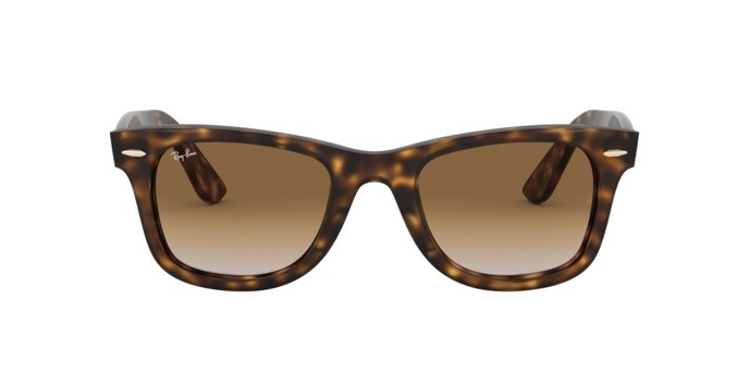 Occhiali da sole Ray-Ban Wayfarer Ease RB 4340 (710/51) colore havana forma quadrato lenti brown gradient