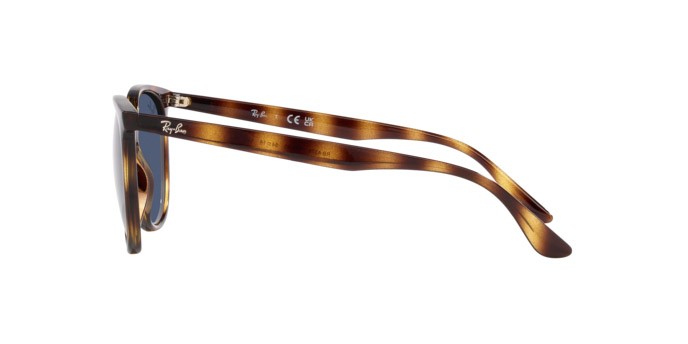 Sonnenbrillen Ray-Ban RB 4378 (710/80) farbe havana form quadratisch gläser blu scuro