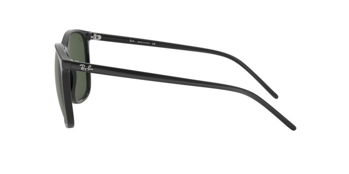 Sonnenbrillen Ray-Ban RB 4387 (601/71) farbe black form pantos gläser green