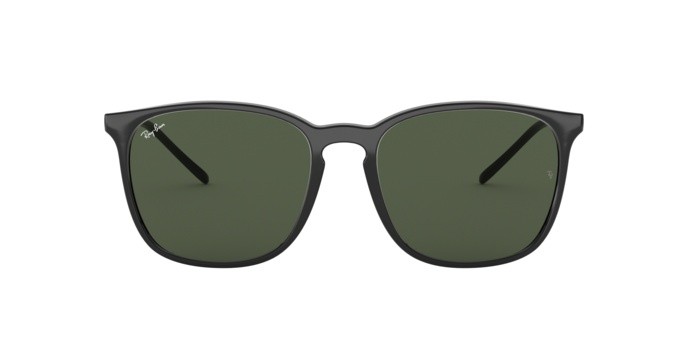 Sonnenbrillen Ray-Ban RB 4387 (601/71) farbe black form pantos gläser green