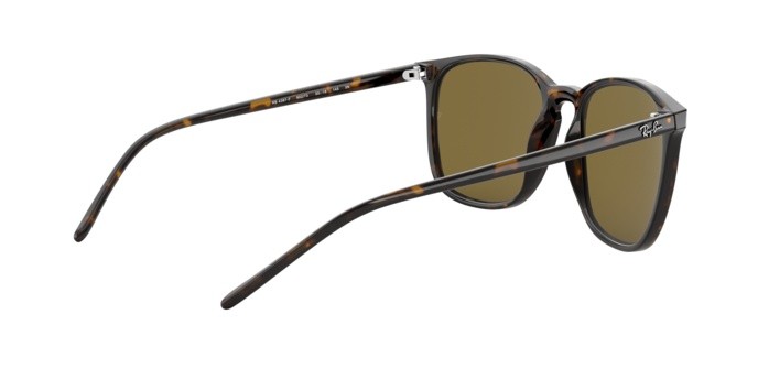 Sonnenbrillen Ray-Ban RB 4387F (902/73) farbe havana form quadratisch gläser brown