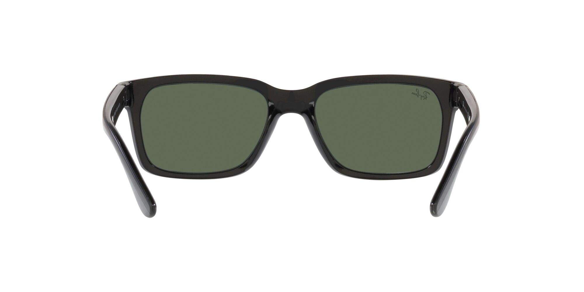 Sonnenbrillen Ray-Ban Scuderia Ferrari RB 4393M (F65071) farbe black on rubber black form rechteckig gläser verde scuro