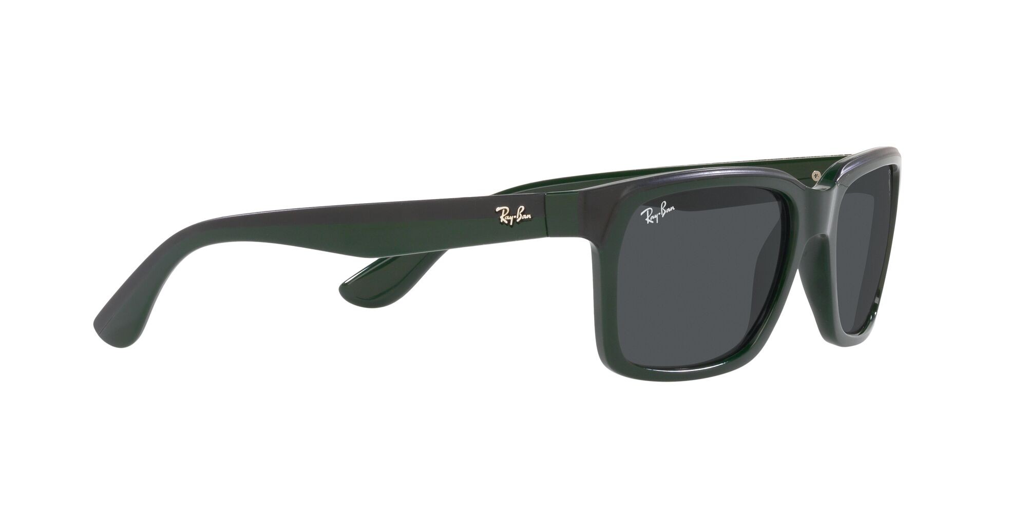 Sonnenbrillen Ray-Ban Scuderia Ferrari RB 4393M (F68087) farbe fiorano green on rubber black form rechteckig gläser grigio scuro