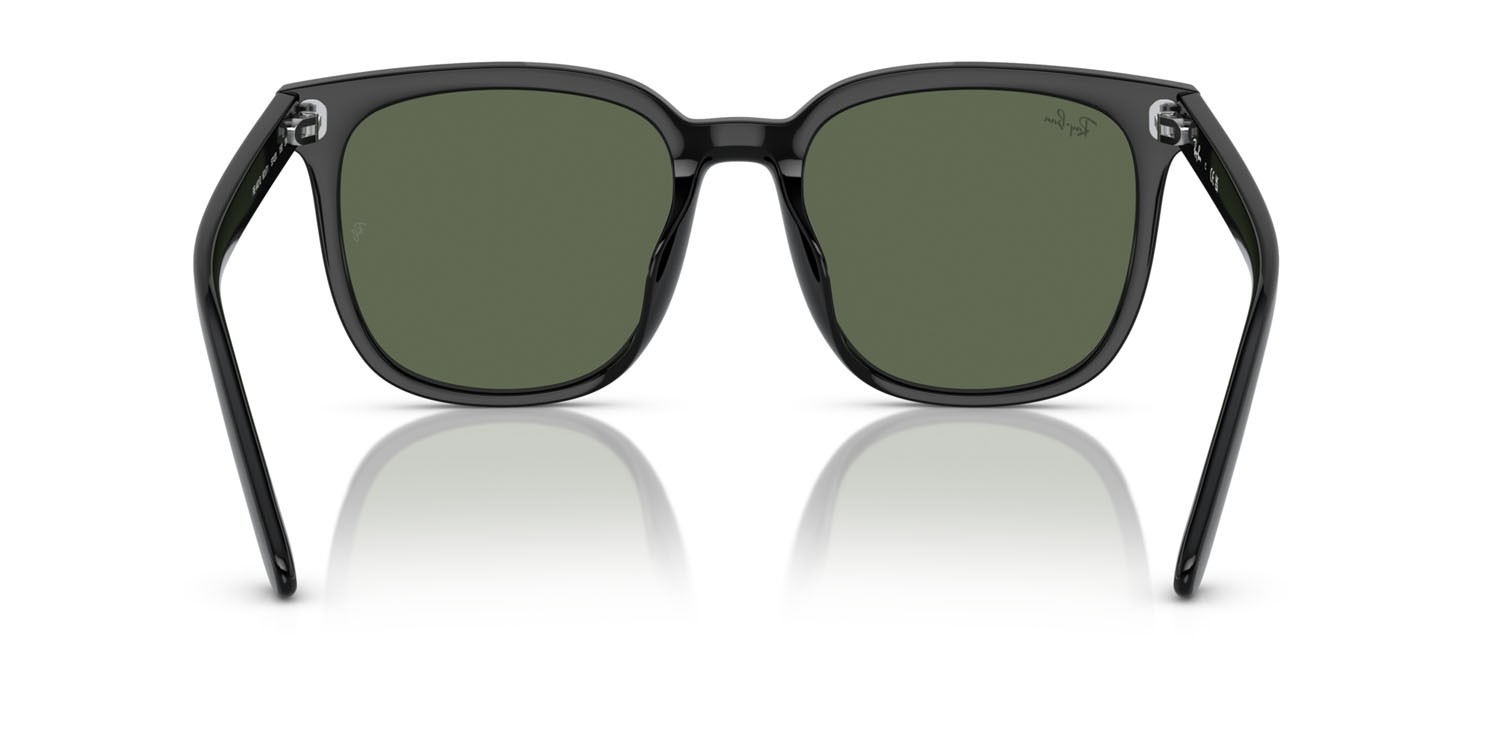 Sonnenbrillen Ray-Ban RB 4401D (601/71) farbe nero form quadratisch gläser verde scuro