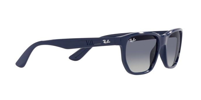 Sonnenbrillen Ray-Ban Scuderia Ferrari RB 4404M (F6884L) farbe blu form unregelmäßig gläser grigio/blu