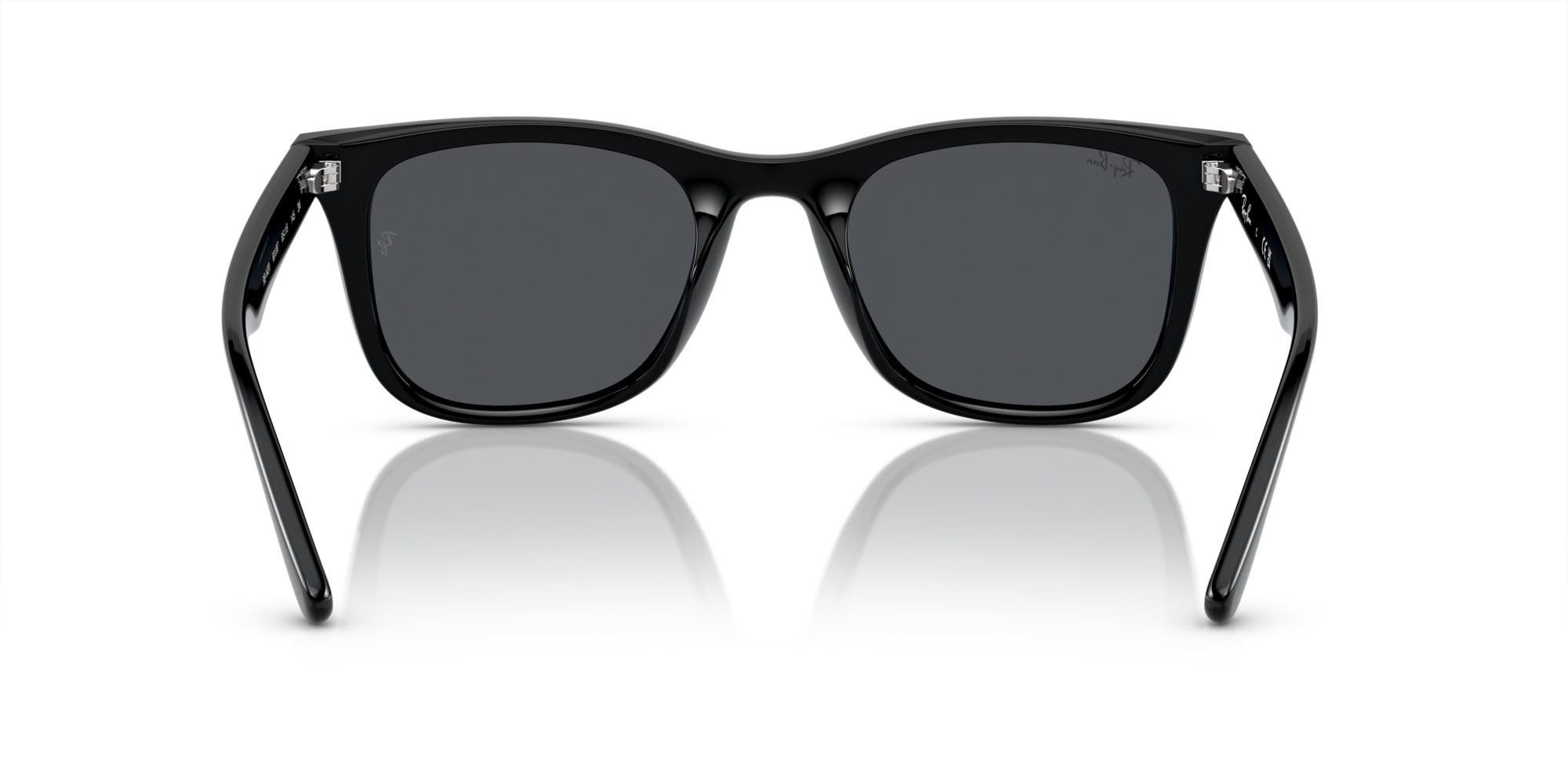 Sonnenbrillen Ray-Ban RB 4420 (601/87) farbe nero form quadratisch gläser grigio scuro