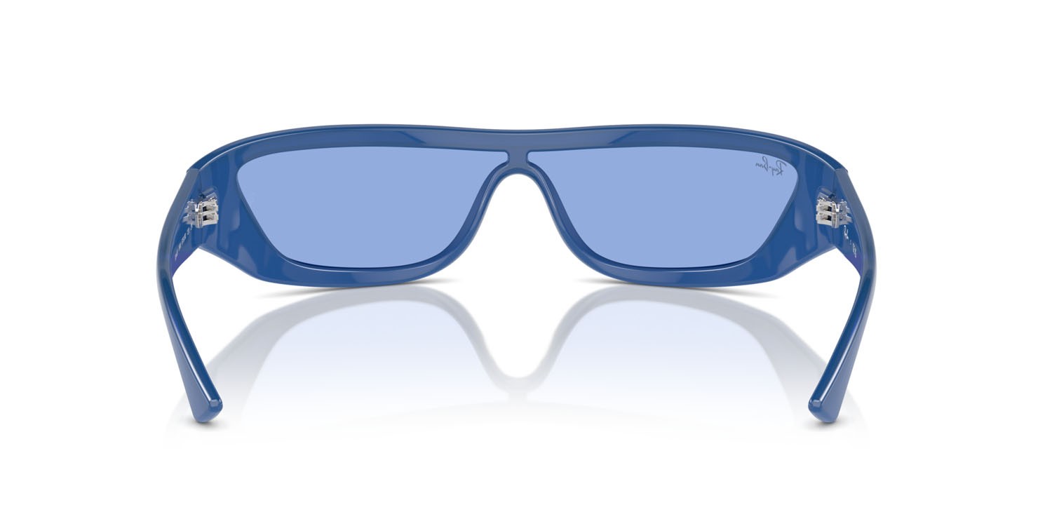 Sunglasses Ray-Ban Xan RB 4431 (676180) color electric blue shape irregular lenses blu