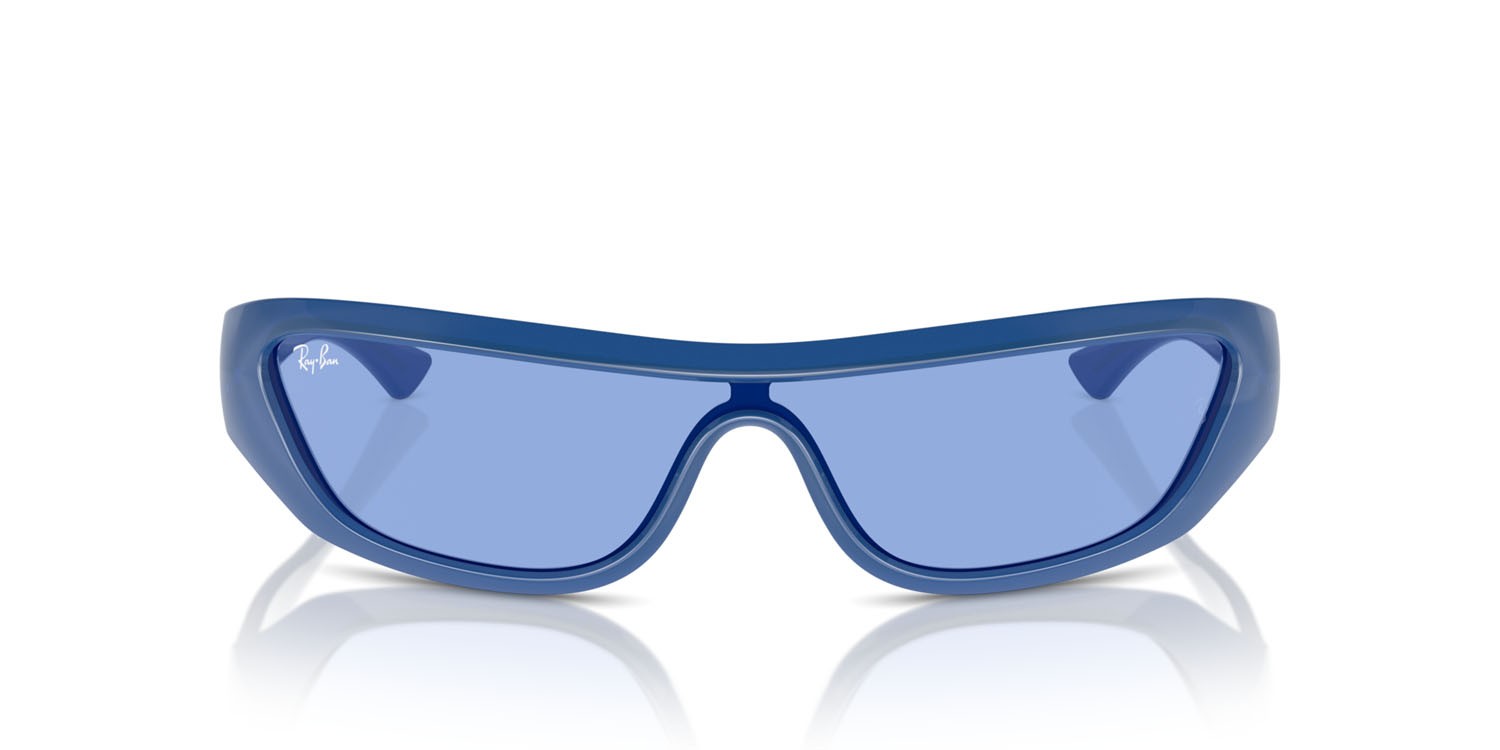 Sunglasses Ray-Ban Xan RB 4431 (676180) color electric blue shape irregular lenses blu