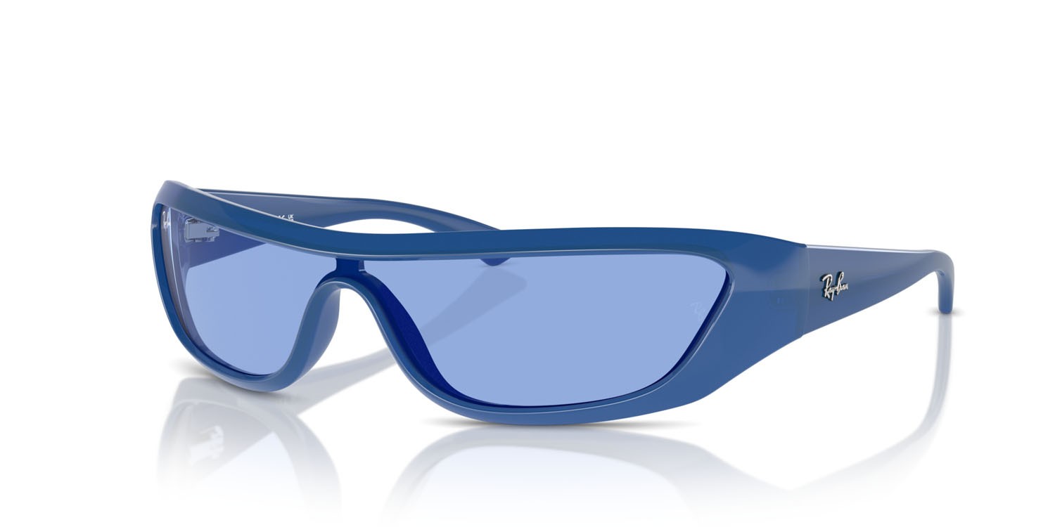 Sunglasses Ray-Ban Xan RB 4431 (676180) color electric blue shape irregular lenses blu