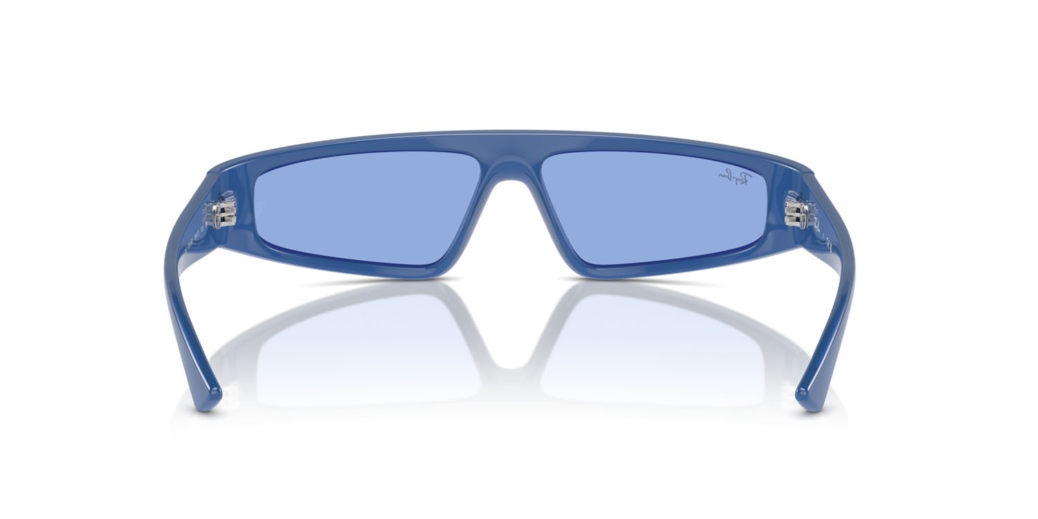 Sunglasses Ray-Ban Izaz RB 4432 (676180) color electric blue shape irregular lenses blu