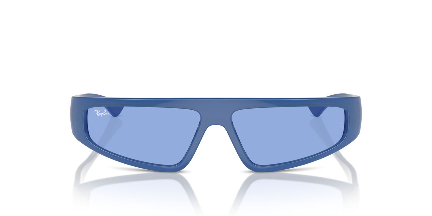 Sunglasses Ray-Ban Izaz RB 4432 (676180) color electric blue shape irregular lenses blu