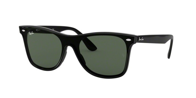 Sonnenbrillen Ray-Ban RB 4440N (601/71) farbe black form quadratisch gläser green