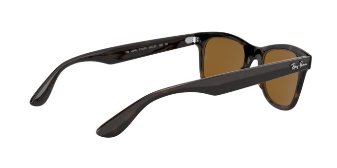 Sonnenbrillen Ray-Ban RB 4640 (710/33) farbe shiny havana form quadratisch gläser brown