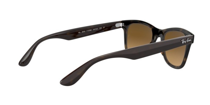 Sonnenbrillen Ray-Ban RB 4640 (710/M2) farbe shiny havana form quadratisch gläser gradient brown polar