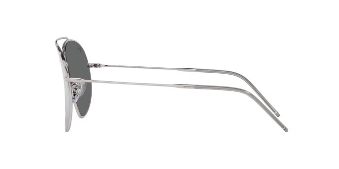 Sonnenbrillen Ray-Ban Aviator Reverse RB R0101S (003/GR) farbe argento form aviator gläser grigio scuro