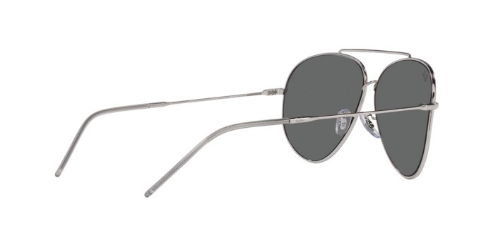 Sonnenbrillen Ray-Ban Aviator Reverse RB R0101S (003/GR) farbe argento form aviator gläser grigio scuro