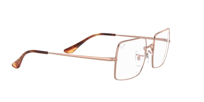 Brillen Ray-Ban Rectangle RX 1969V (2943) - RB 1969V 2943 farbe copper form rechteckig gläser demo lens