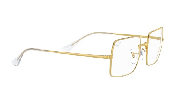 Brillen Ray-Ban Rectangle RX 1969V (3086) - RB 1969V 3086 farbe legend gold form rechteckig gläser demo lens