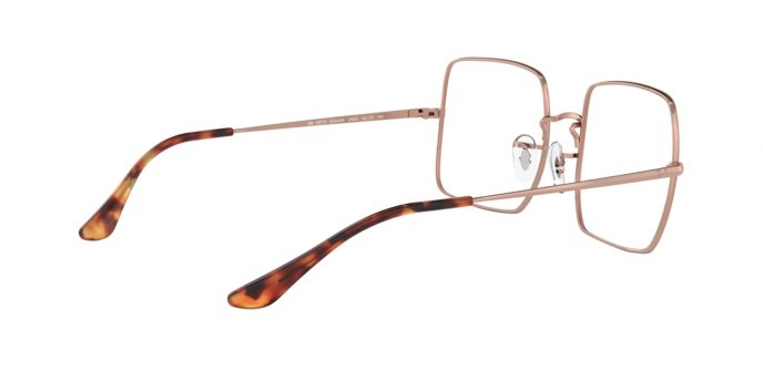 Brillen Ray-Ban Square RX 1971V (2943) - RB 1971V 2943 farbe copper form quadratisch gläser demo lens
