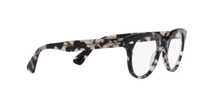Eyeglasses Ray-Ban RX 2199V (8117) - RB 2199V 8117 color grey havana shape pantos lenses demo lens