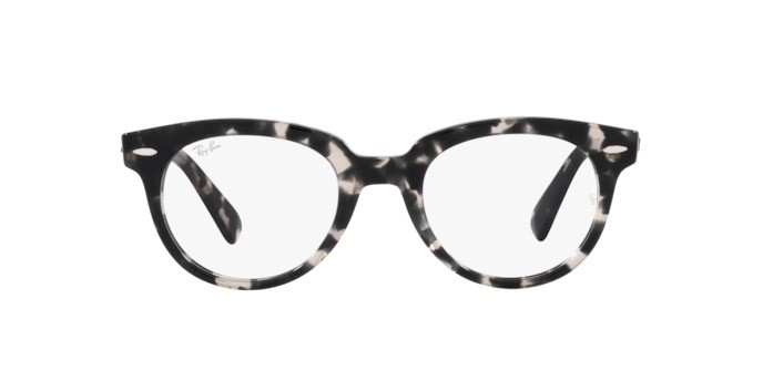 Eyeglasses Ray-Ban RX 2199V (8117) - RB 2199V 8117 color grey havana shape pantos lenses demo lens