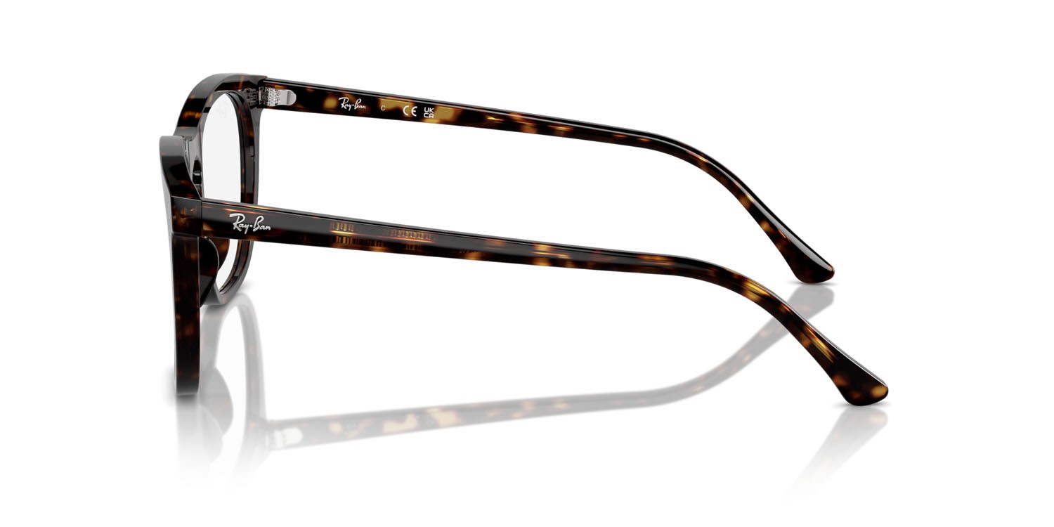 Occhiali da vista Ray-Ban RX 2210V (2012) - RB 2210V 2012 colore havana forma quadrato lenti trasparente