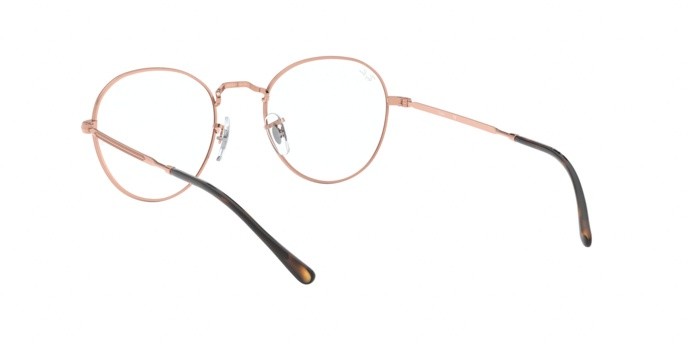 Occhiali da vista Ray-Ban David RX 3582V (2943) - RB 3582V 2943 colore copper forma pantos lenti demo lens