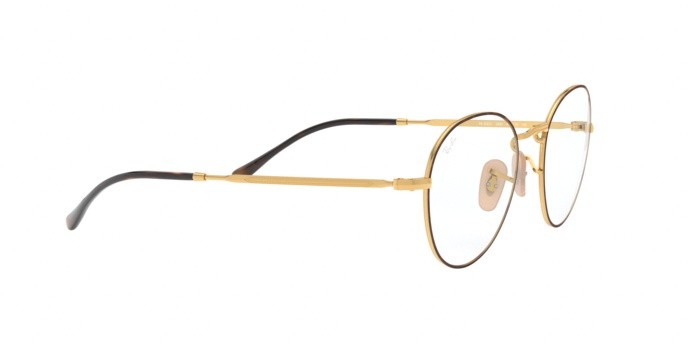 Occhiali da vista Ray-Ban David RX 3582V (2945) - RB 3582V 2945 colore gold on top havana forma pantos lenti demo lens
