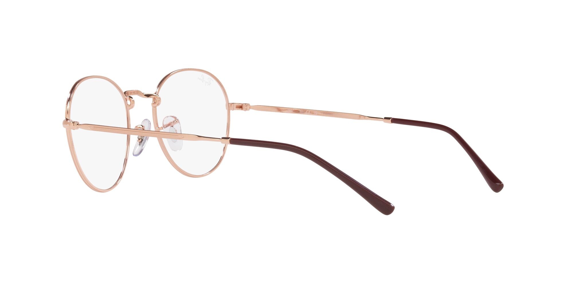Occhiali da vista Ray-Ban David RX 3582V (3094) - RB 3582V 3094 colore rose gold forma pantos lenti lente demo