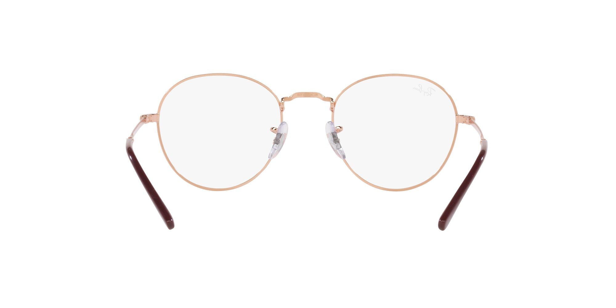 Occhiali da vista Ray-Ban David RX 3582V (3094) - RB 3582V 3094 colore rose gold forma pantos lenti lente demo