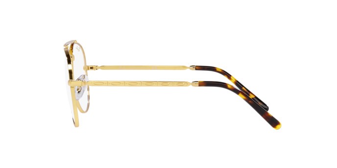 Occhiali da vista Ray-Ban New Aviator RX 3625V (3086) - RB 3625V 3086 colore legend gold forma aviator lenti demo lens