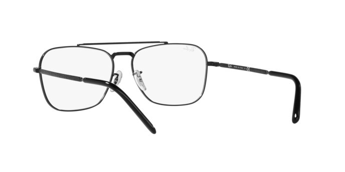 Eyeglasses Ray-Ban New caravan RX 3636V (2509) - RB 3636V 2509 color black shape square lenses demo lens