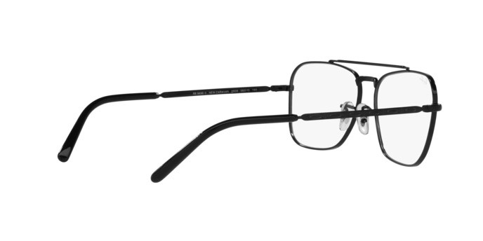 Eyeglasses Ray-Ban New caravan RX 3636V (2509) - RB 3636V 2509 color black shape square lenses demo lens
