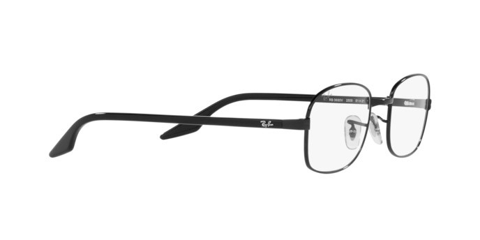 Brillen Ray-Ban RX 3690V (2509) - RB 3690V 2509 farbe black form quadratisch gläser demo lens