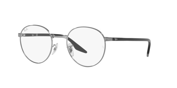 Brillen Ray-Ban RX 3691V (2502) - RB 3691V 2502 farbe gunmetal form pantos gläser demo lens