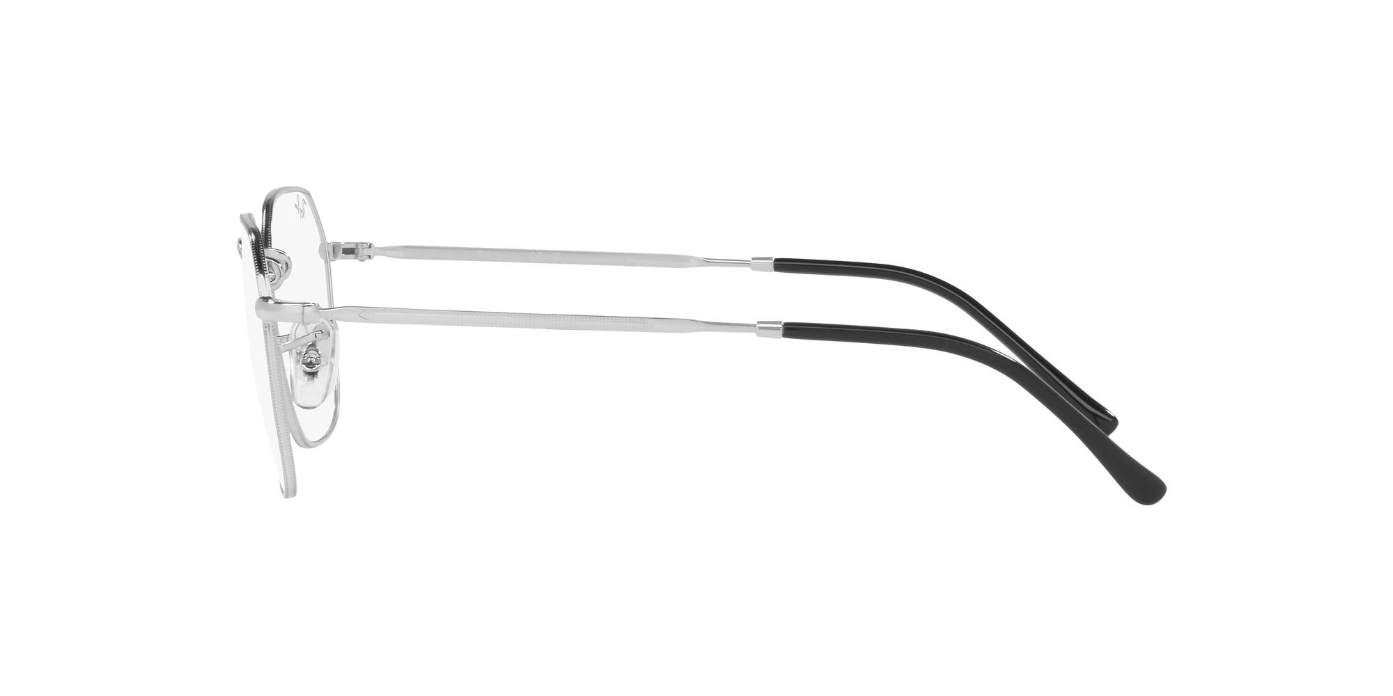Eyeglasses Ray-Ban Jim RX 3694V (2501) - RB 3694V 2501 color argento shape irregular lenses lente demo