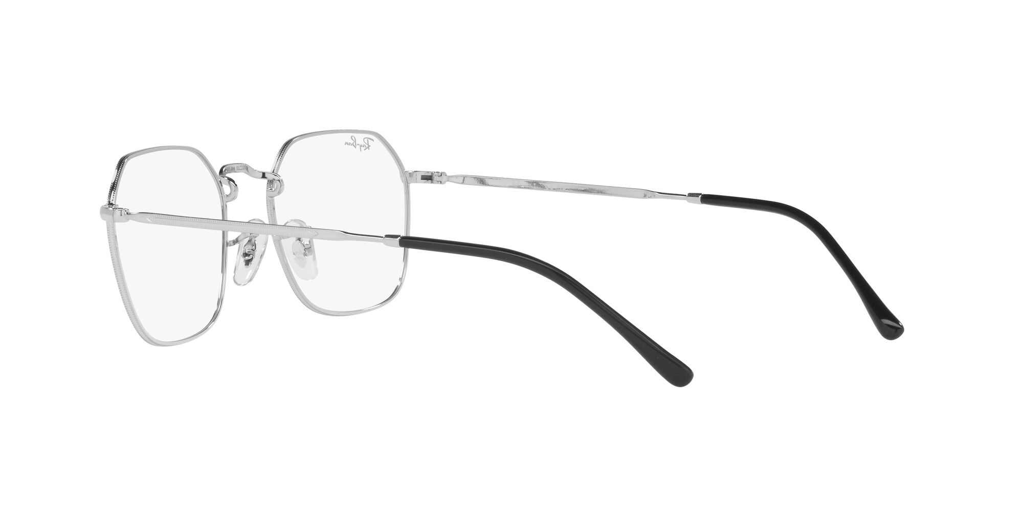 Eyeglasses Ray-Ban Jim RX 3694V (2501) - RB 3694V 2501 color argento shape irregular lenses lente demo