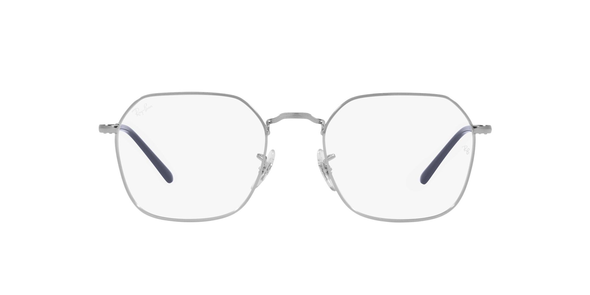 Occhiali da vista Ray-Ban Jim RX 3694V (2502) - RB 3694V 2502 colore gunmetal forma irregolare lenti lente demo