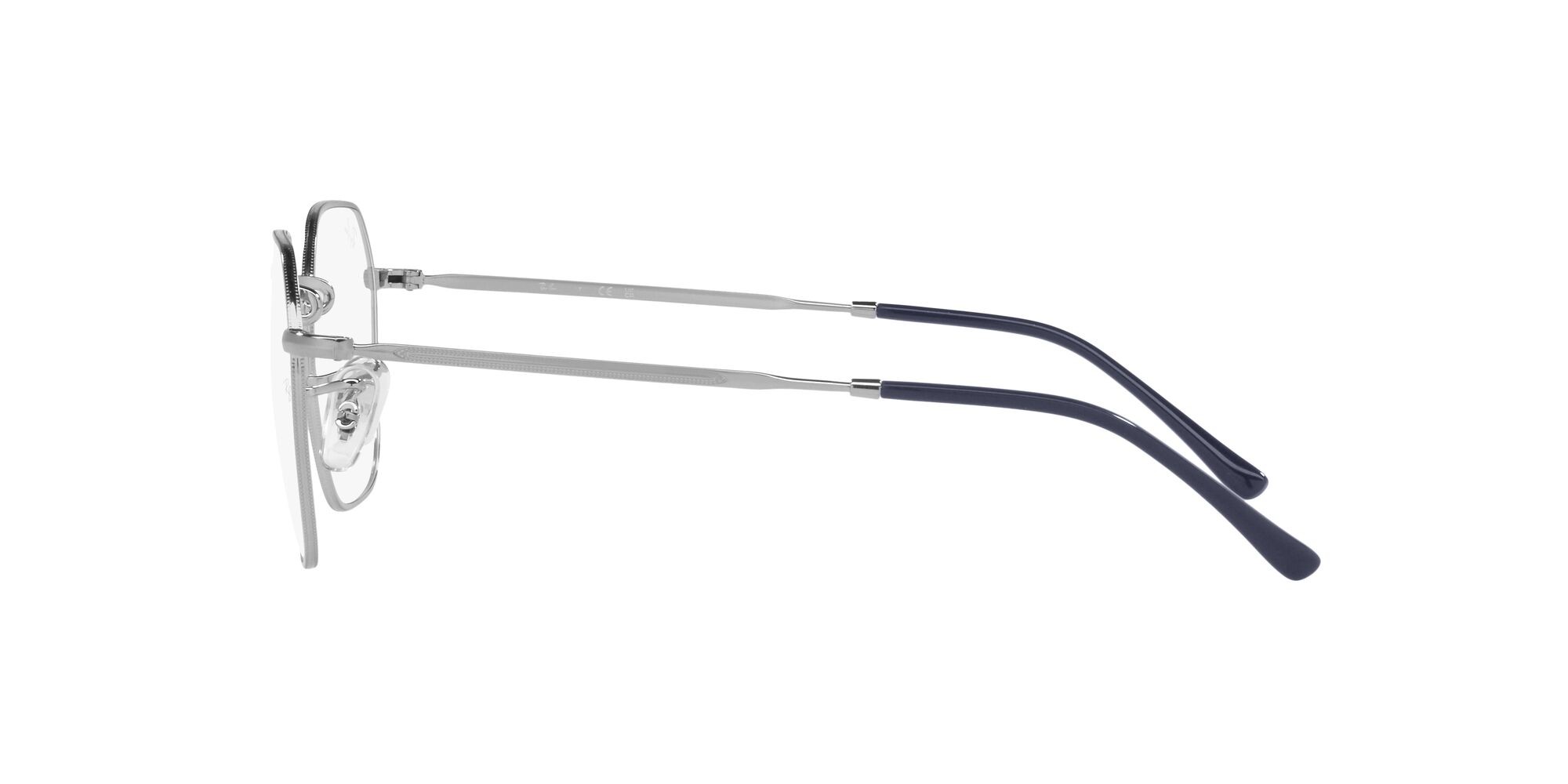 Occhiali da vista Ray-Ban Jim RX 3694V (2502) - RB 3694V 2502 colore gunmetal forma irregolare lenti lente demo
